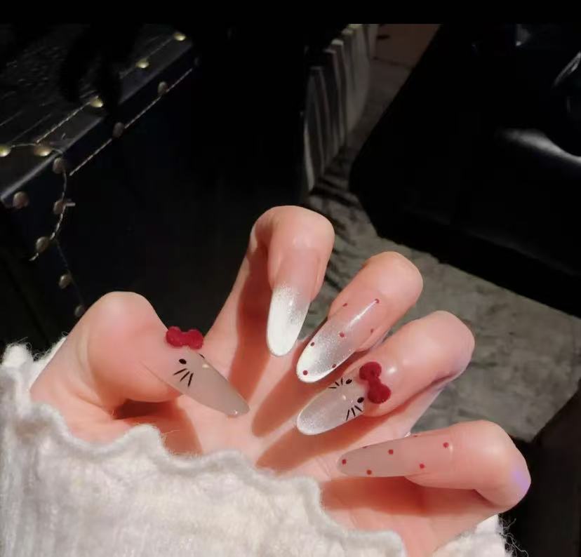 【丝绒KT】纯手工穿戴甲-10片装