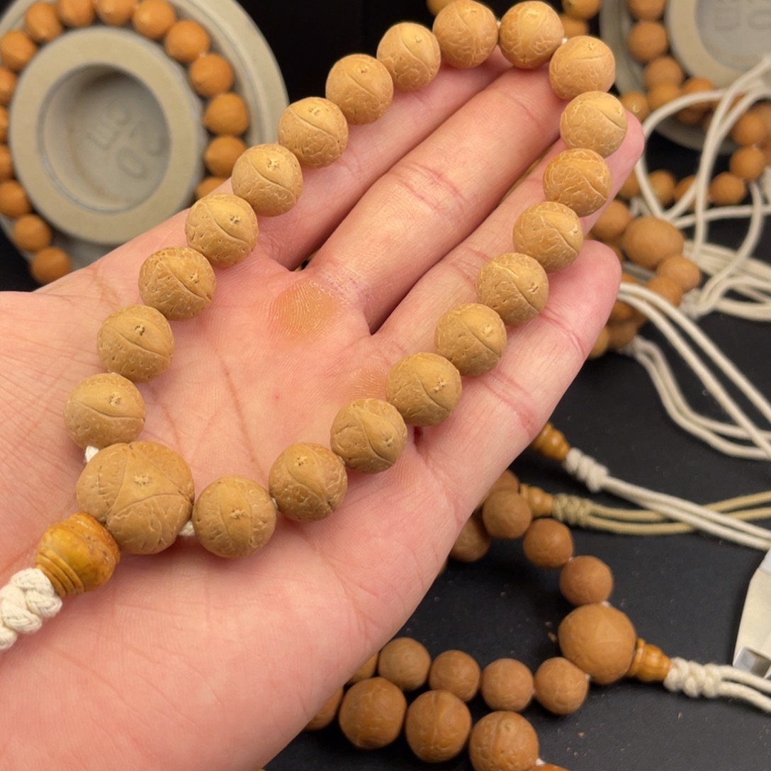 T***叶凤眼菩提手串X03-k40凤眼菩提12+同树新籽头货