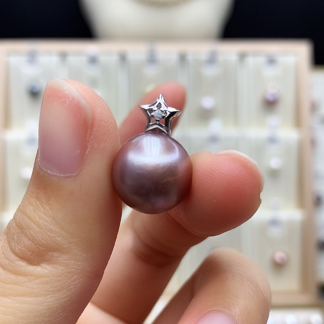 淡水珍珠合金颈饰