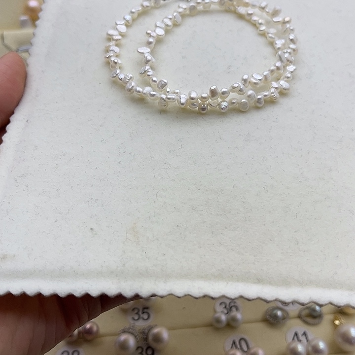 淡水珍珠颈饰合金