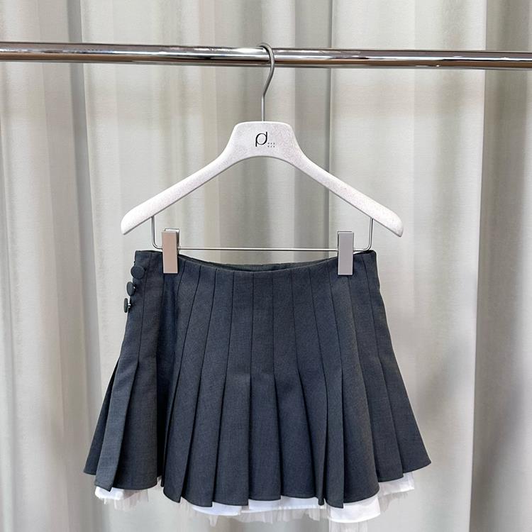 Seriase2026春学院风短裙百褶半身裙女1069dopdop买手店