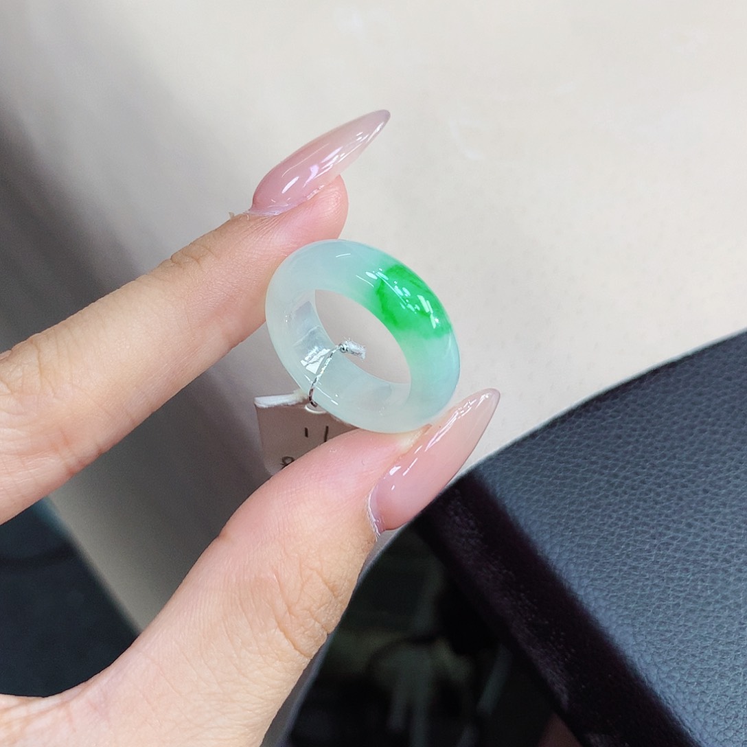 未镶嵌戒圈翡翠11号