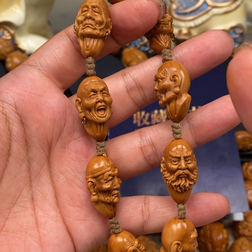 【闪购商品】橄榄核吊坠橄榄手工雕刻工艺