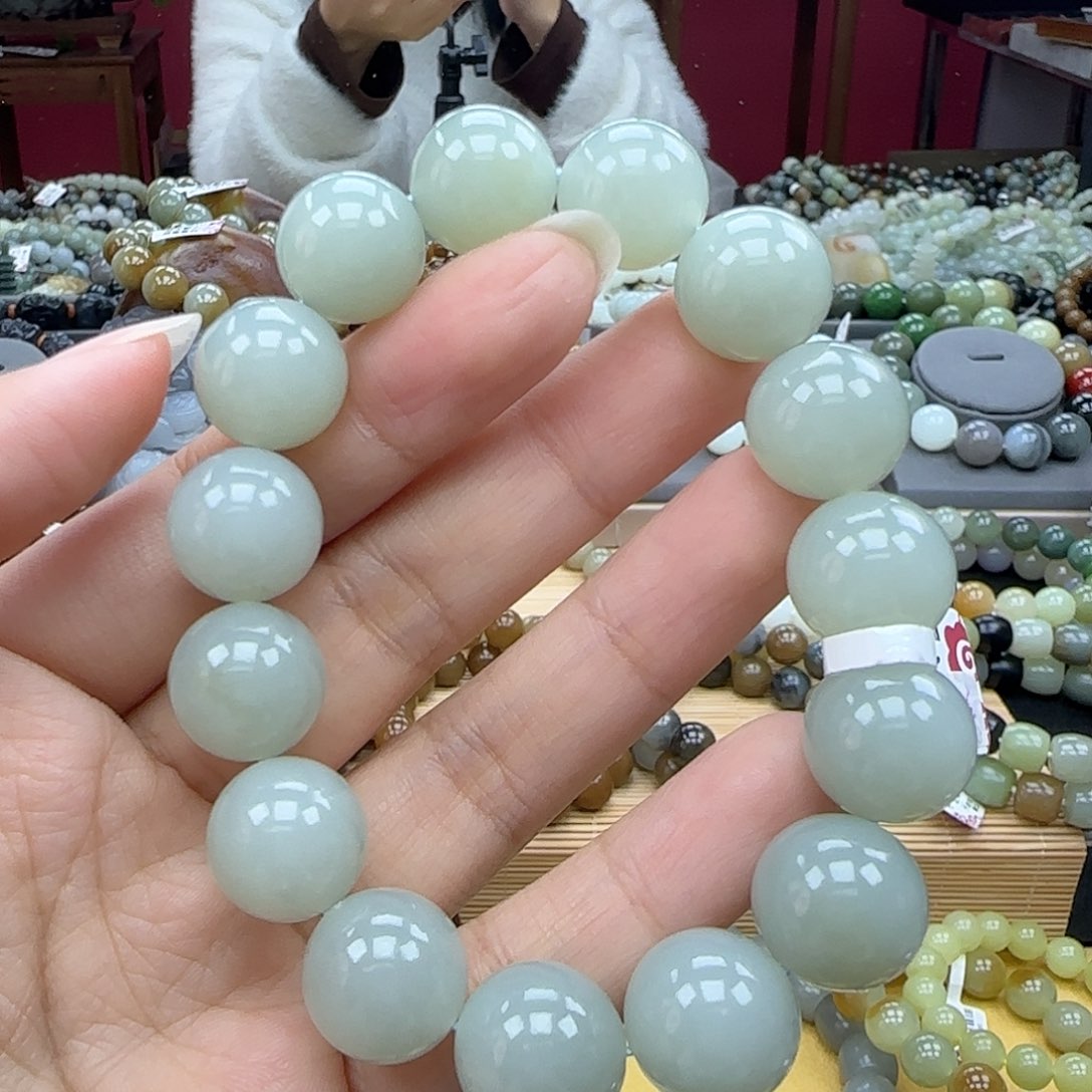 和田玉手链未镶嵌