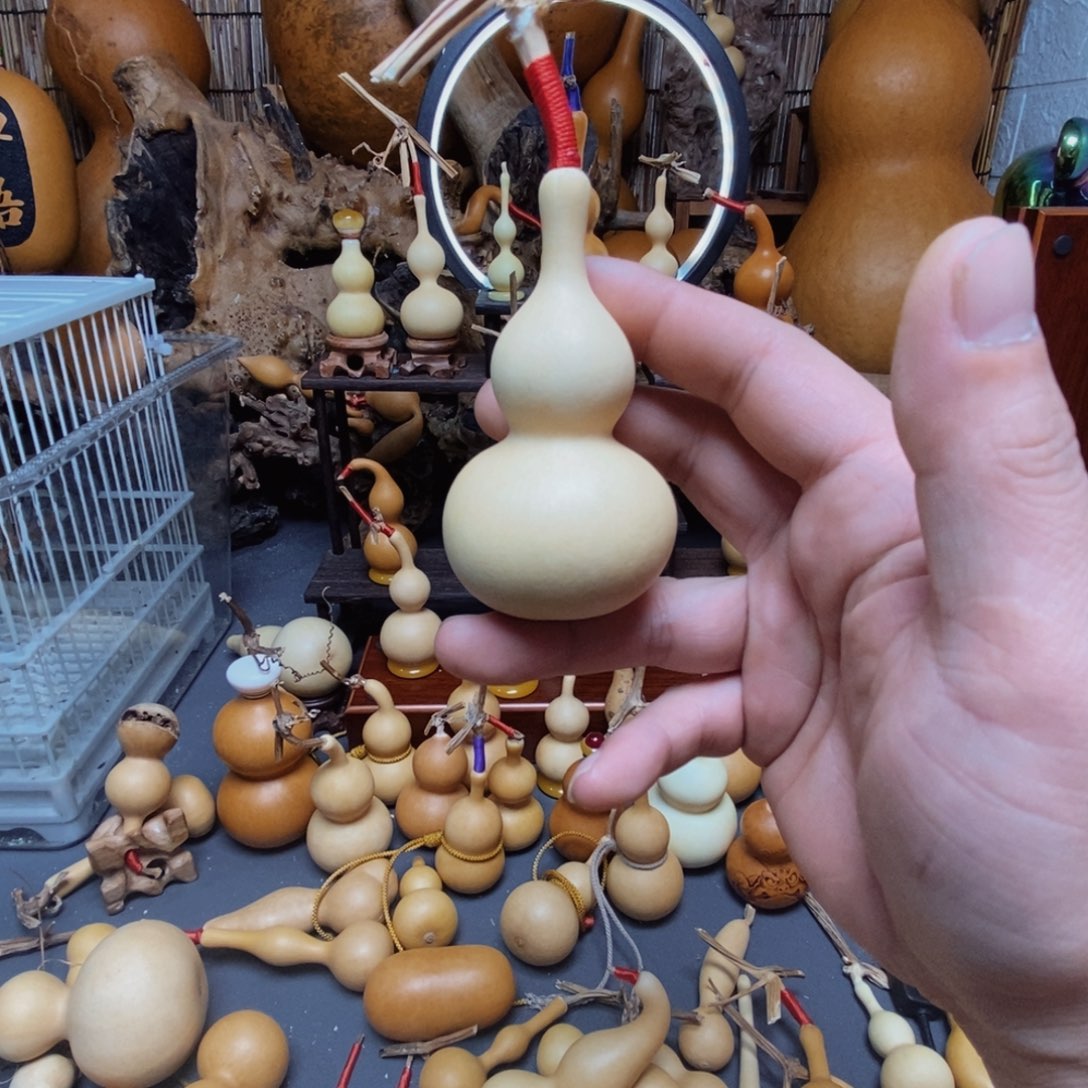 D***u天津嘴观音瓶手捻葫芦