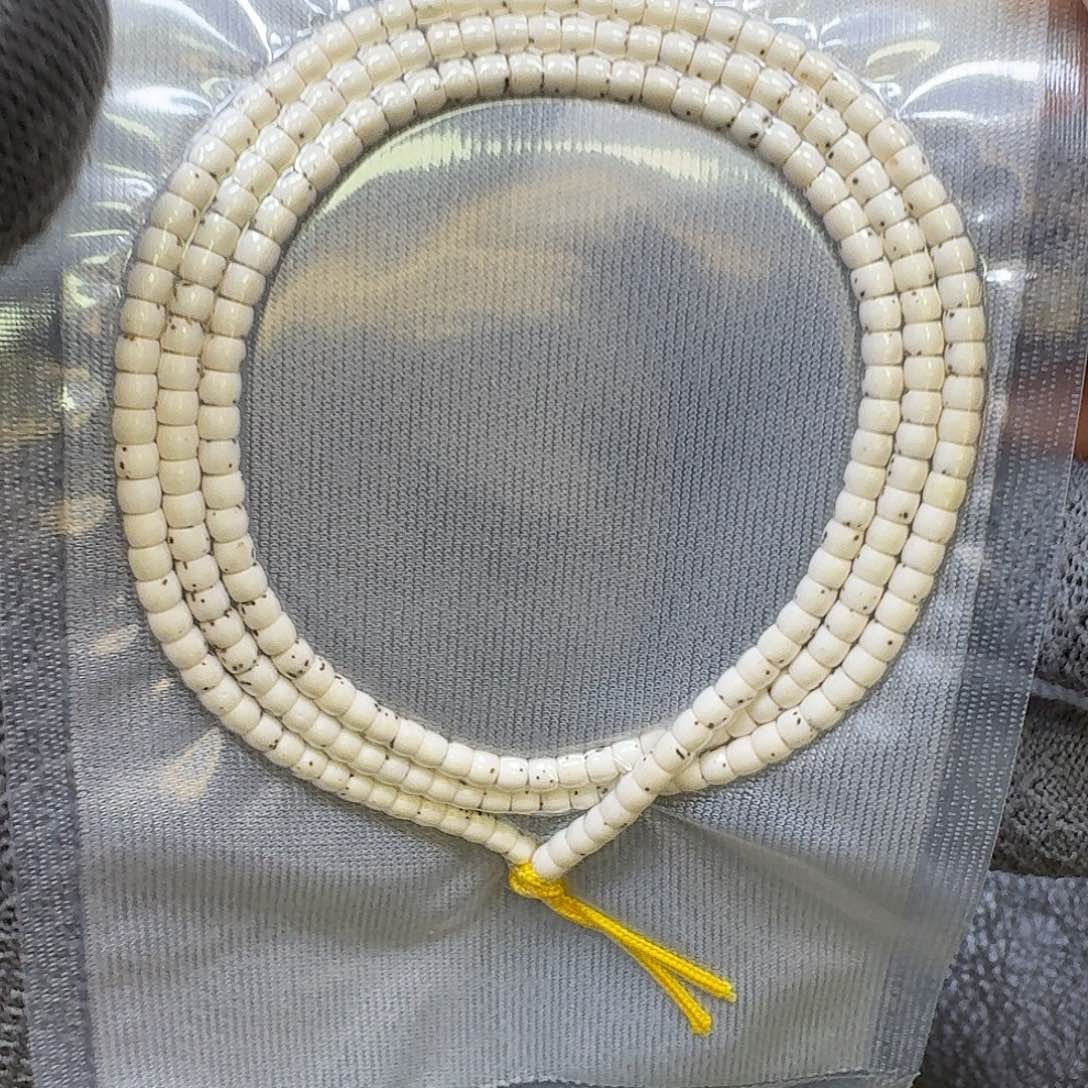 星月菩提手串4*3原生态大留白长串