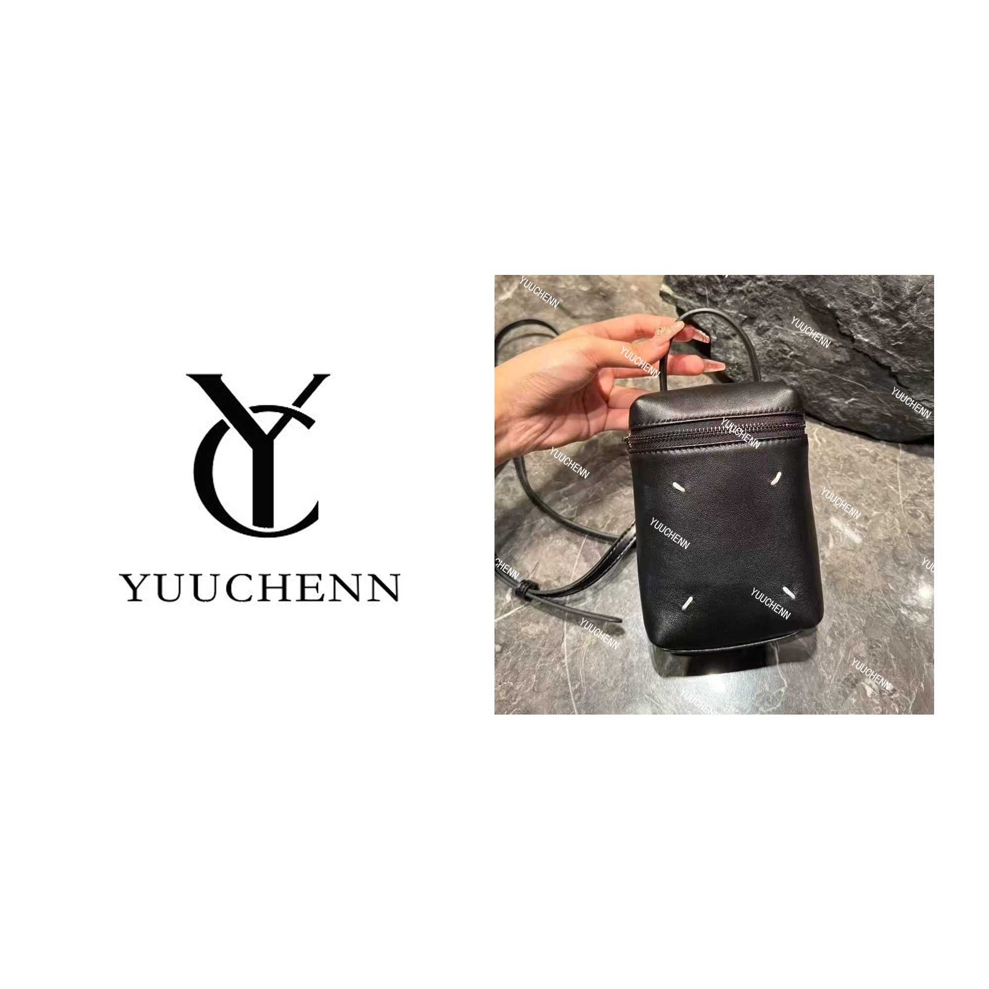 YUUCHENN/12cm原创设计高定真皮包 HH5467