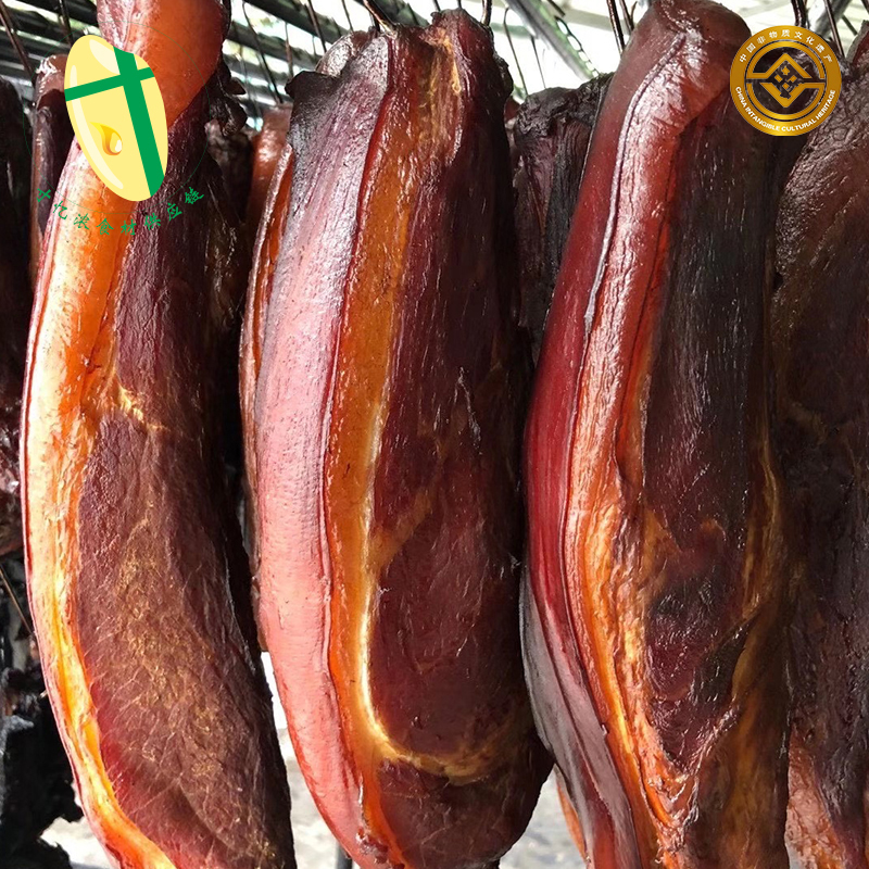 寸忆浓农家特产精品腊肉农家腊肉鸭脚正宗烟熏腊肉烟熏肉