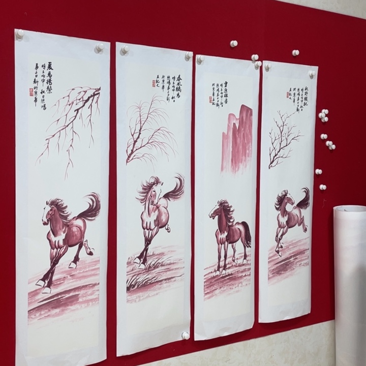 日新画作欣赏作品