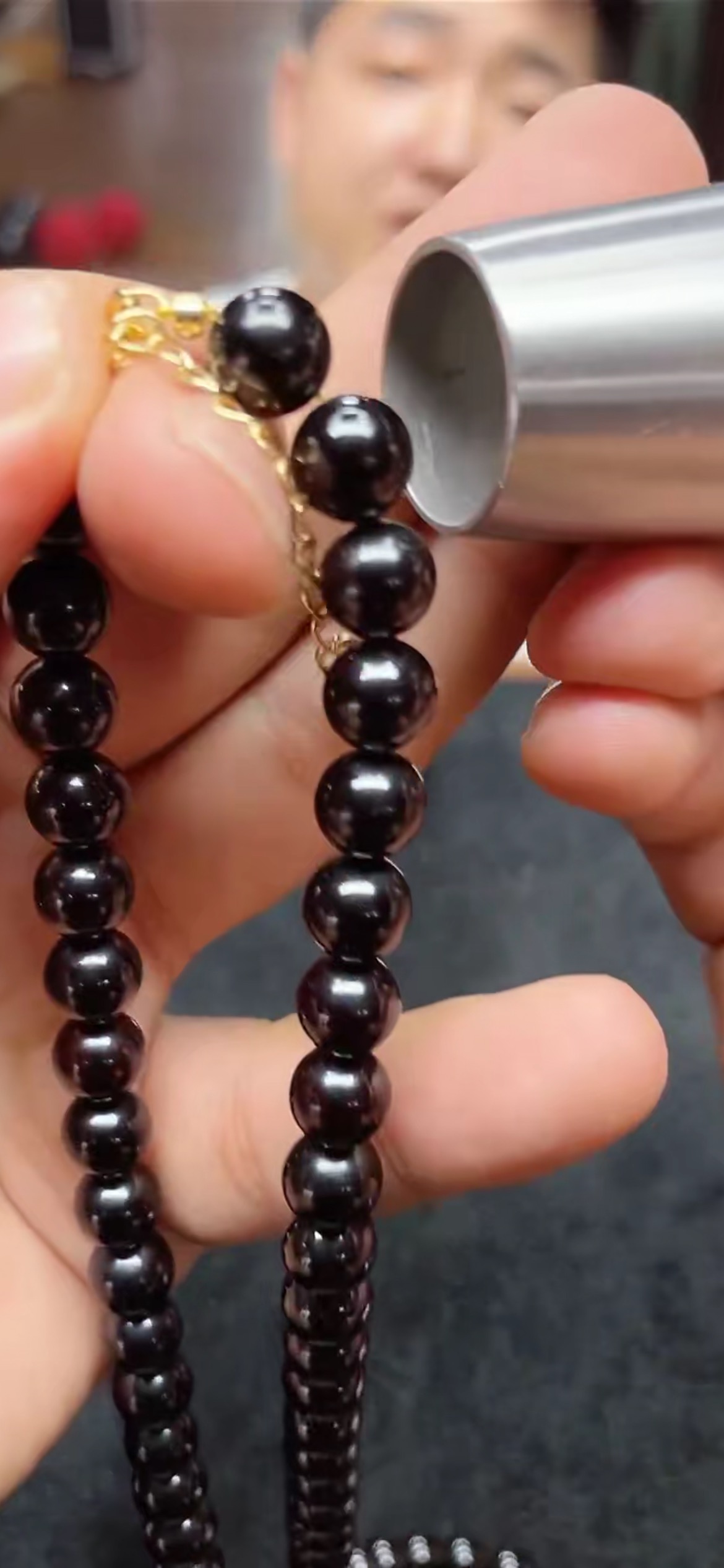 82104T28-3A12-翳珀项链-56颗-多样性/发一件