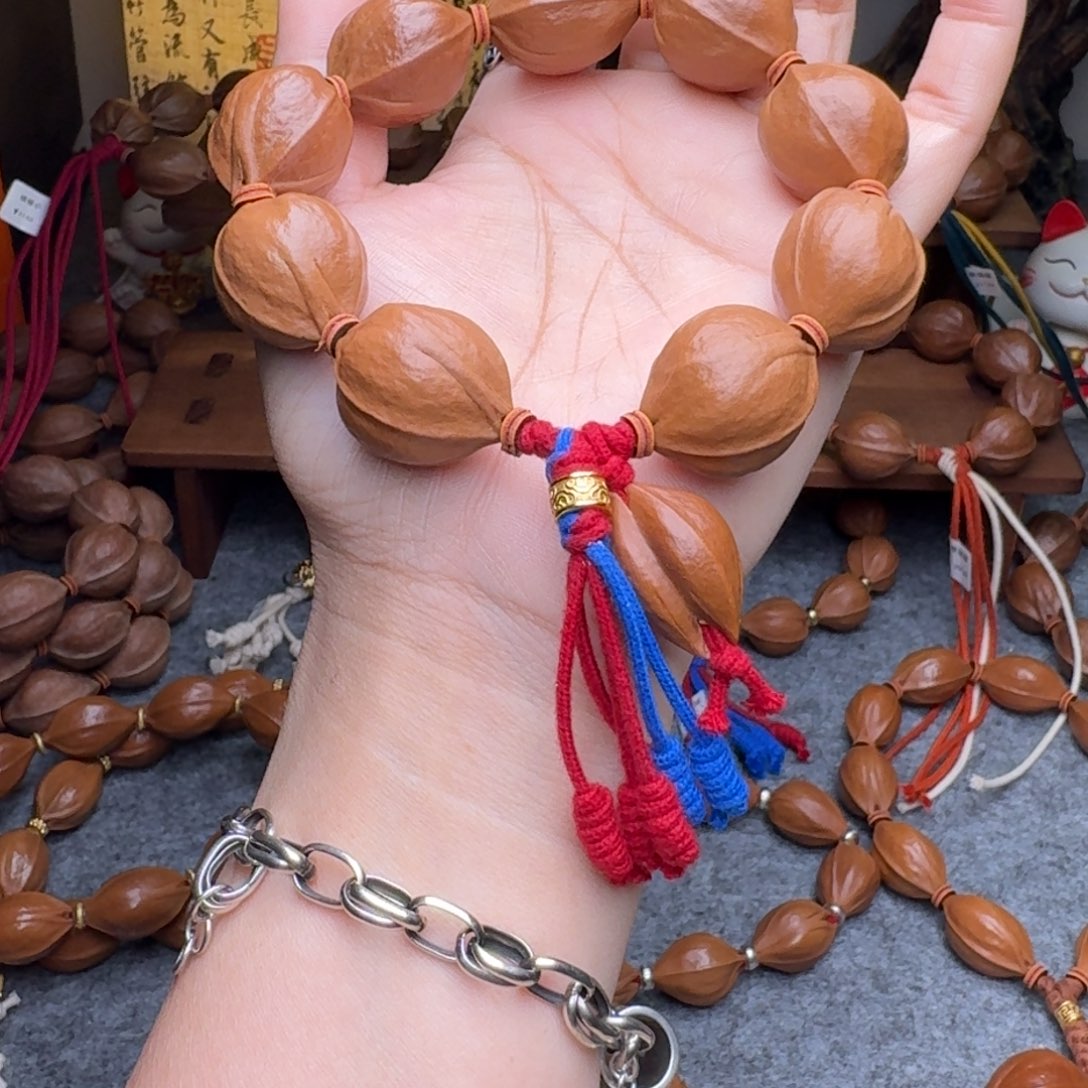 橄榄核手串其***！21*27短圆 毕业款正宗梅林铁核