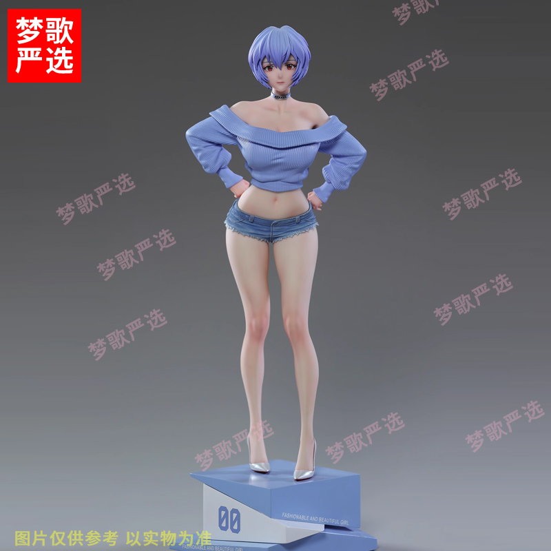 【梦歌严选】30cmXH学妹凌波丽夏日女友动漫潮玩GK手办模型摆件礼品