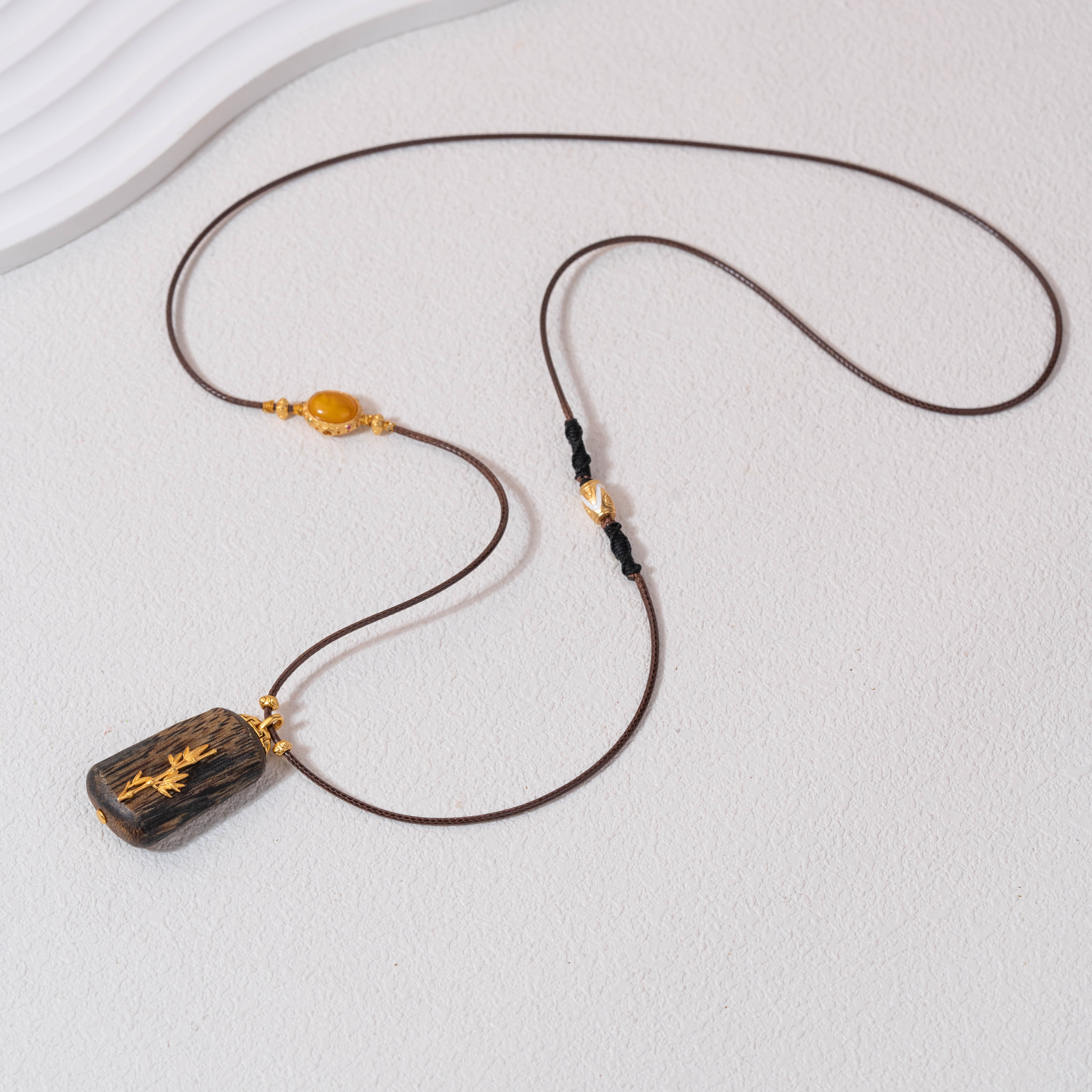 沉香【节节高升】99沉沉香无事牌（多样性发其一）