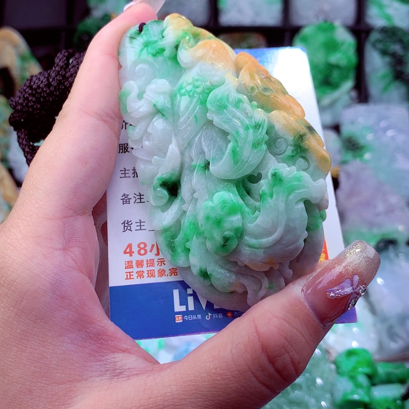 【闪购商品】翡翠颈饰未镶嵌挂件