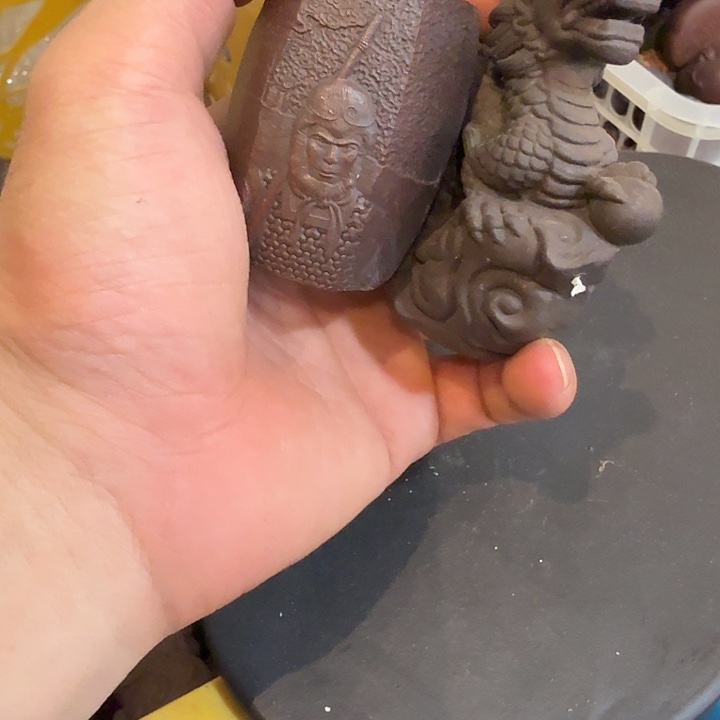 紫砂茶宠雕塑瑕疵茶宠