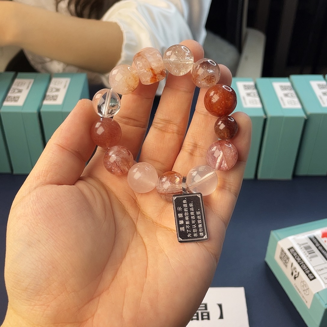 手链水晶银S925镶嵌