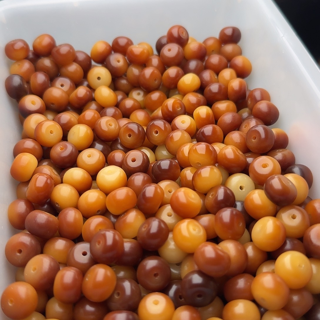 菩提根/象牙果吊坠50颗油膏可可12苹果