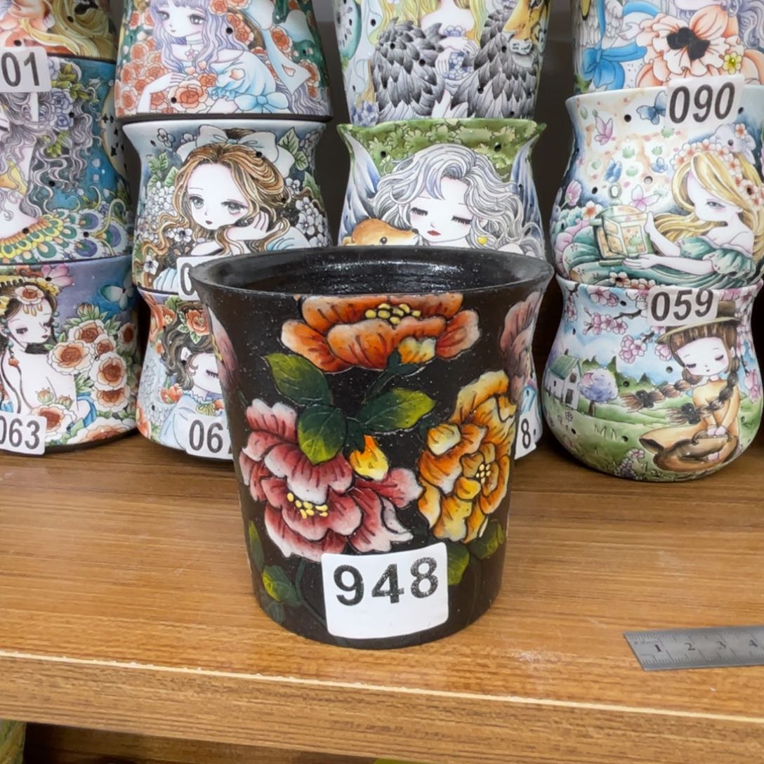 暮年多肉花盆1个948         