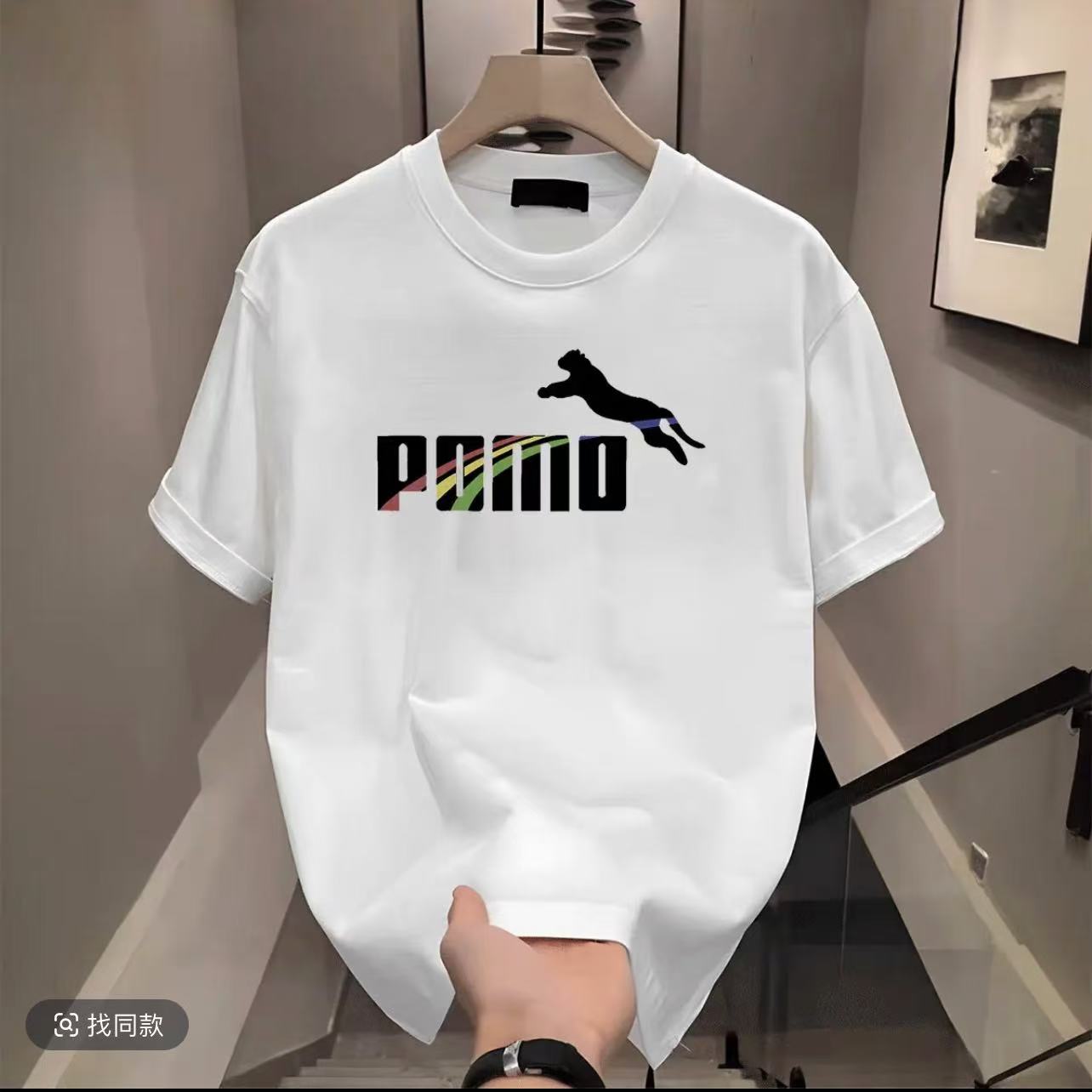 夏季纯棉夏季短袖韩版宽松透气T恤国潮男装百搭