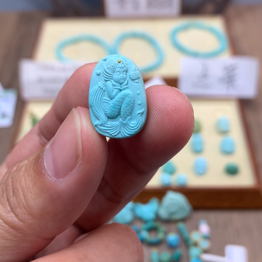 绿松石未镶嵌16配饰