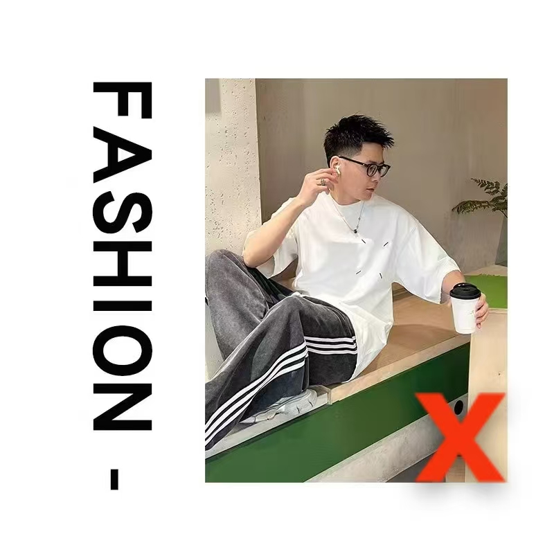 【X01-X50】新款男士欧货重工休闲百搭男装潮流休闲男款长袖