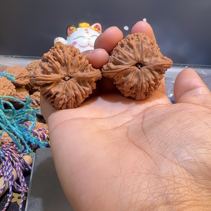 老***旧桃核吊坠核桃核桃