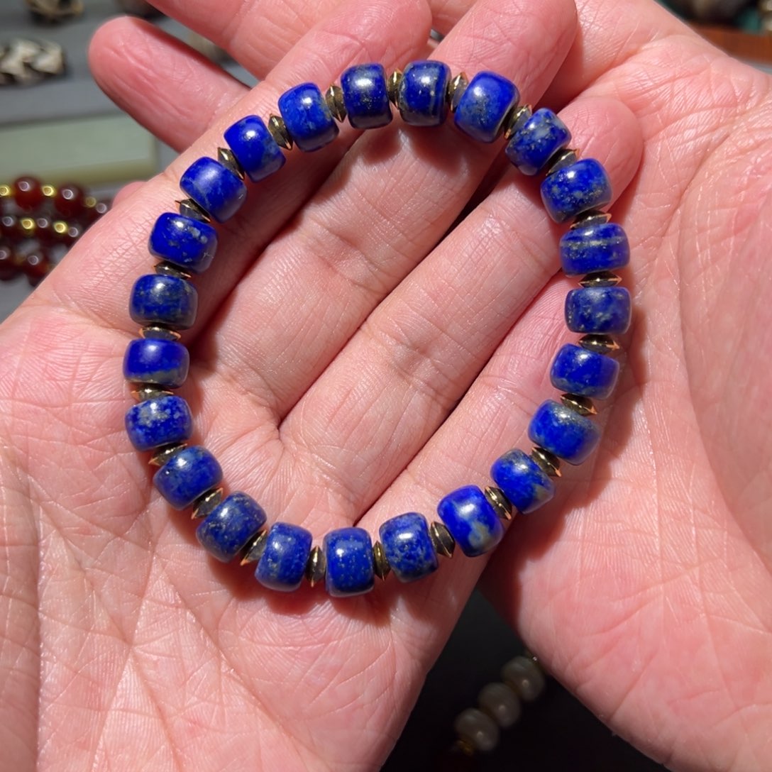 青金石颈饰未镶嵌