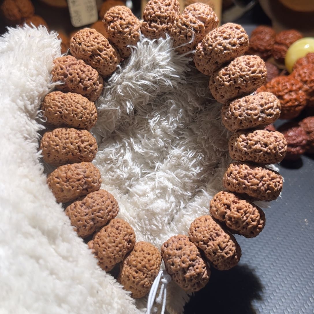 金刚菩提手串夹板菠萝蜜22