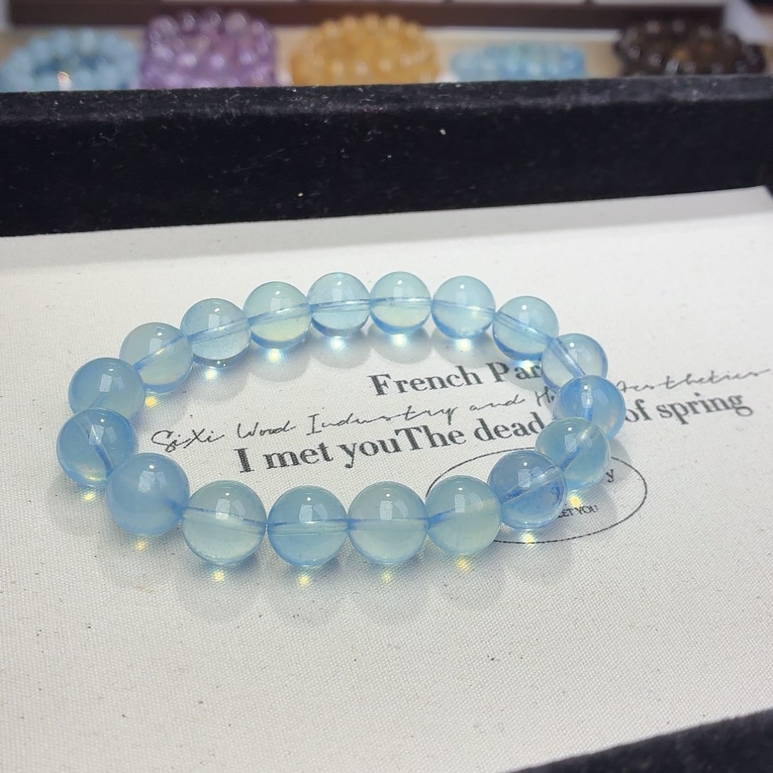 *****水晶手串未镶嵌天然水晶11-12