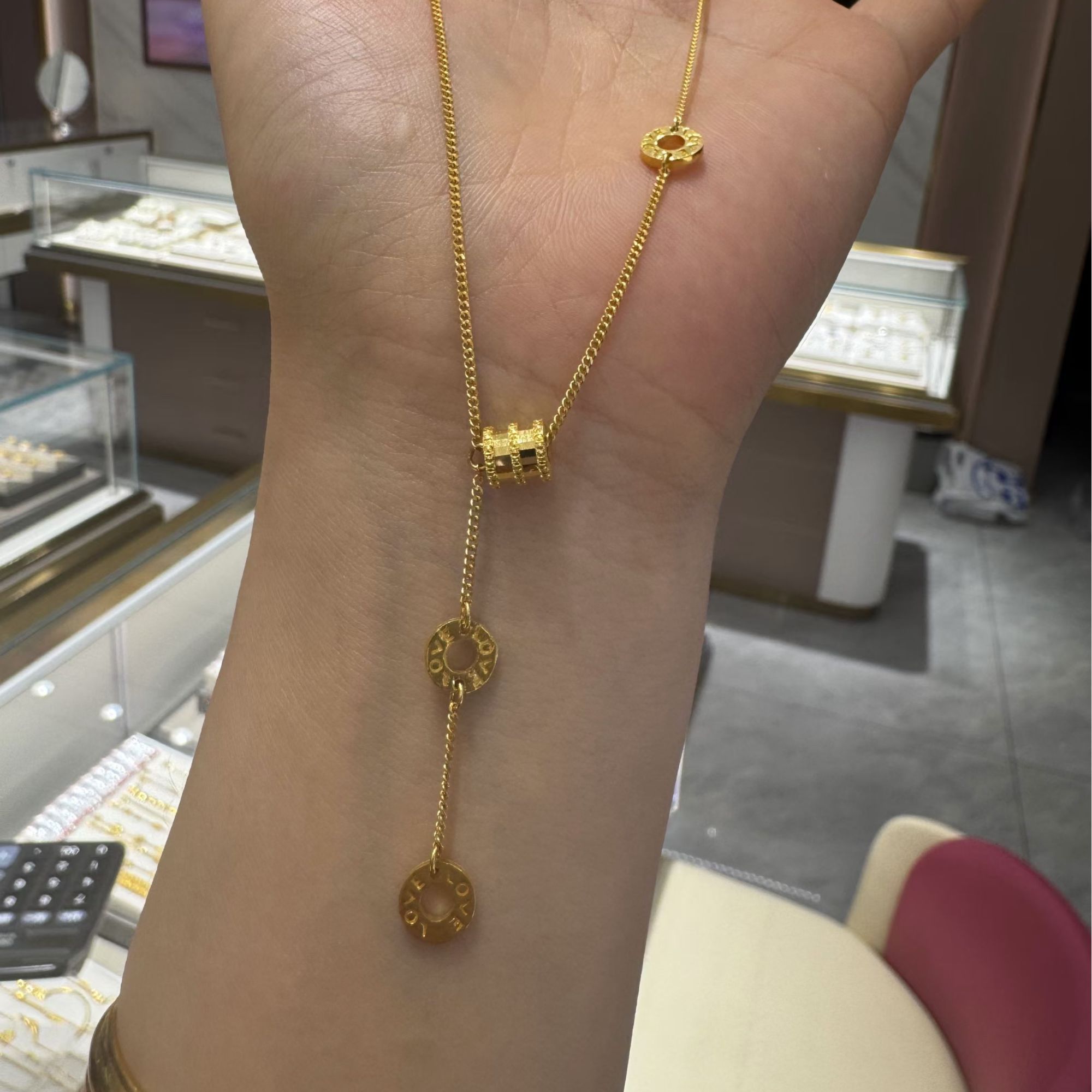 足金套链足金999项链时尚百搭精致耐看永不过时足金999显高贵