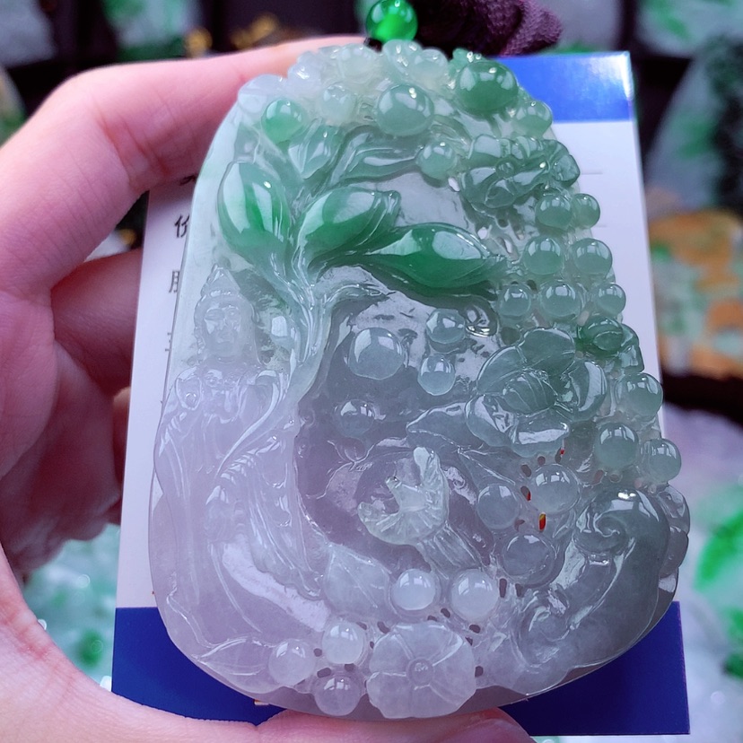 【闪购商品】翡翠颈饰未镶嵌挂件