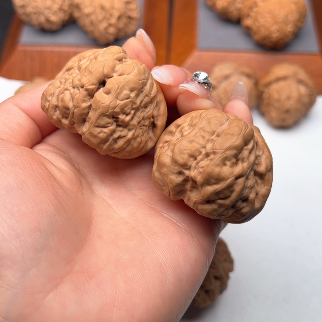 文玩核桃把件蛤蟆41丽