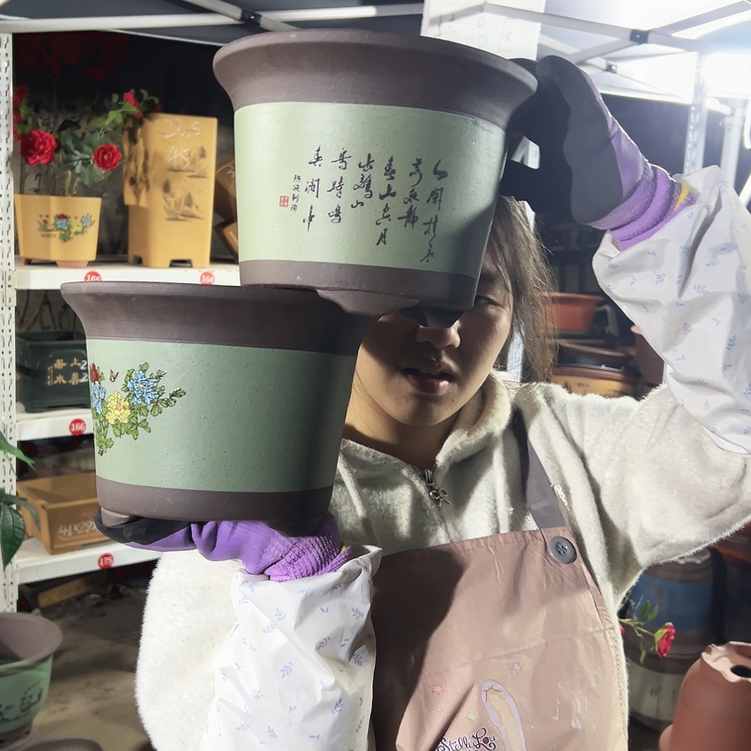 陈波金钟绿色小号一对