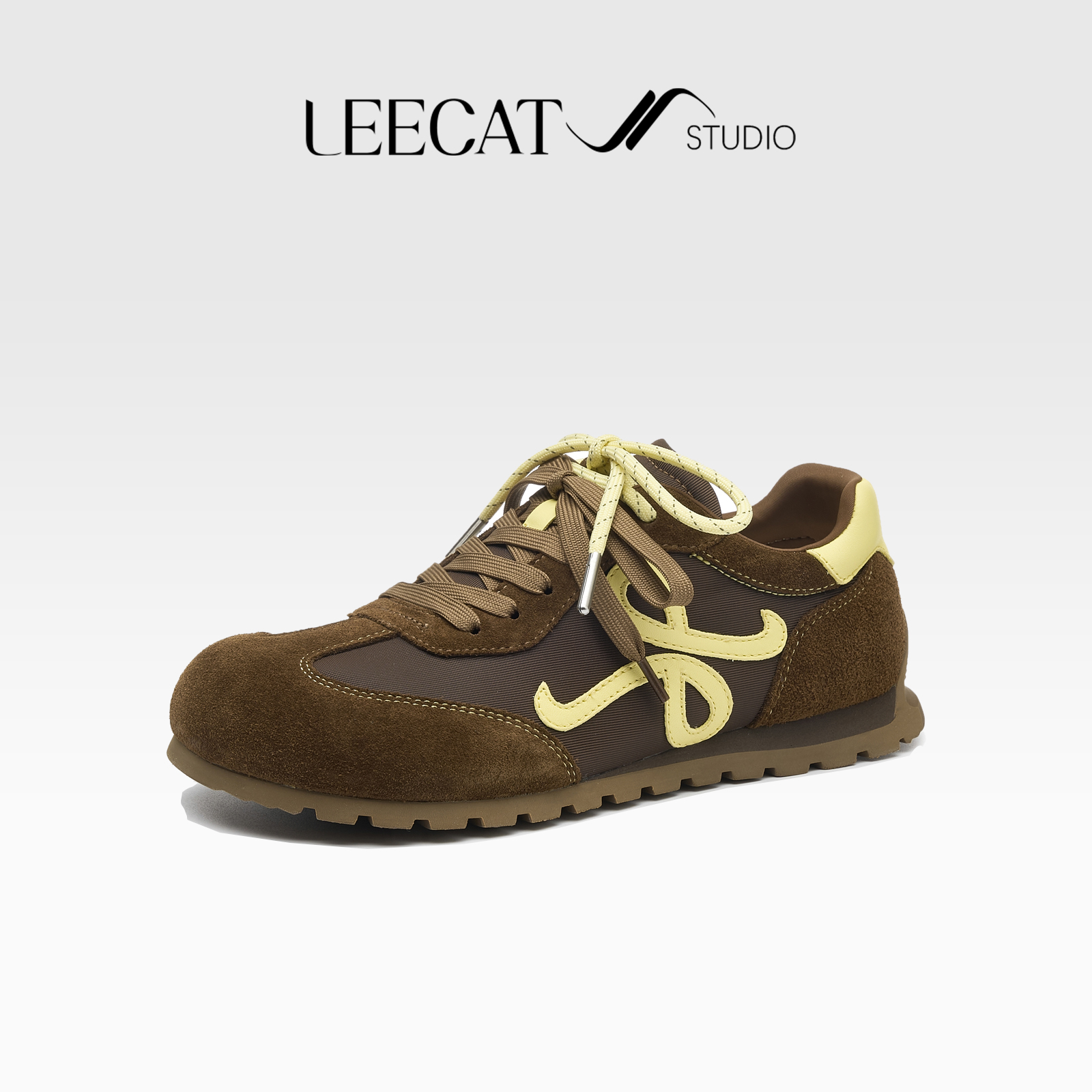 LeeCat Studio | 2025秋季新款德训鞋休闲运动阿甘鞋LES25Q0377
