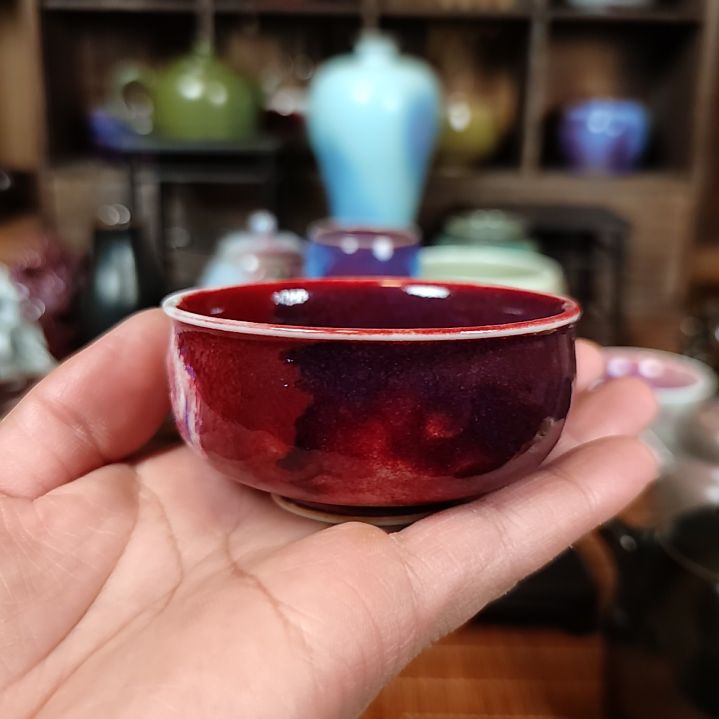 其他高*钧窑瓷器钧窑瓷器杯