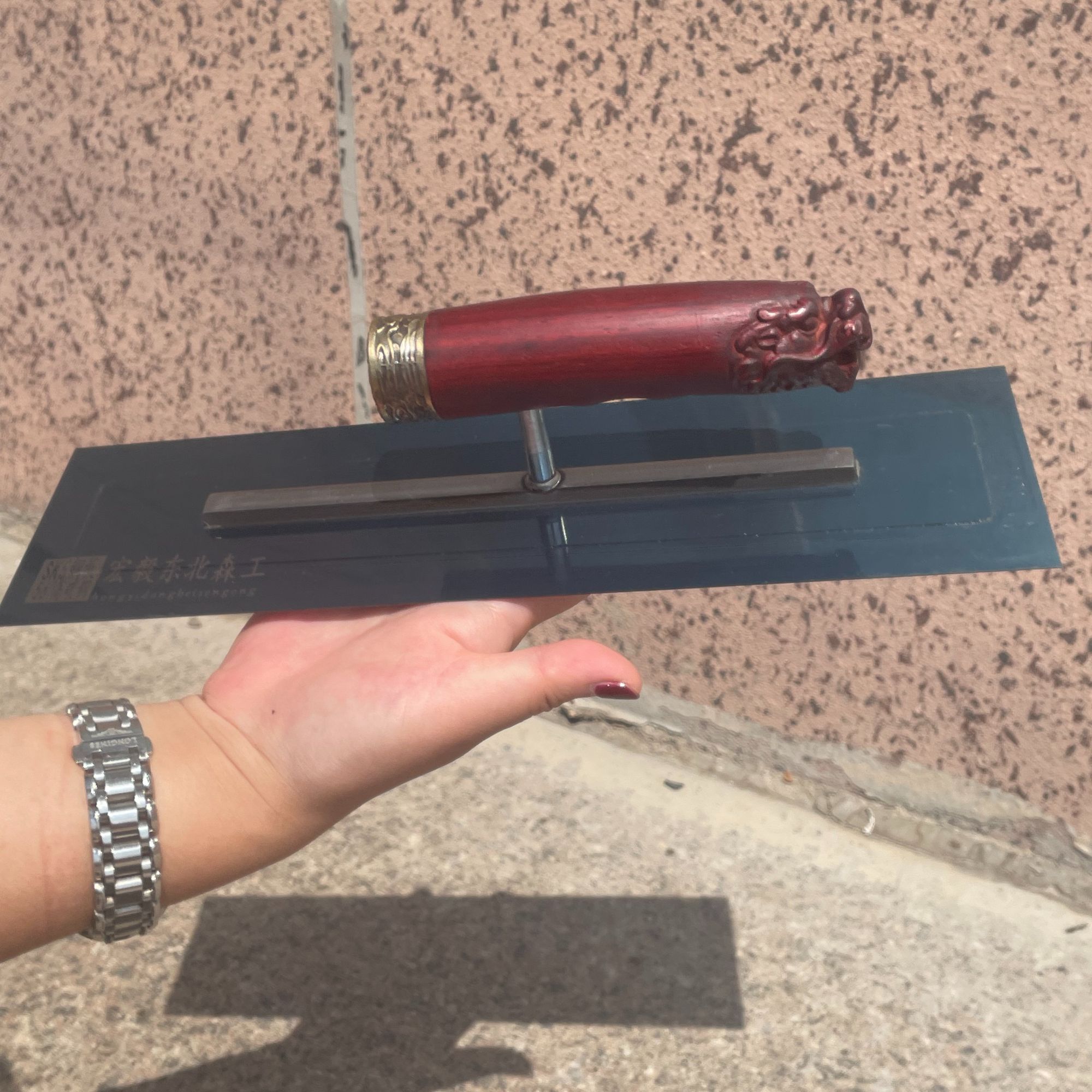 双层碳钢粘铆一体刮大白刮腻子刮石膏抹子