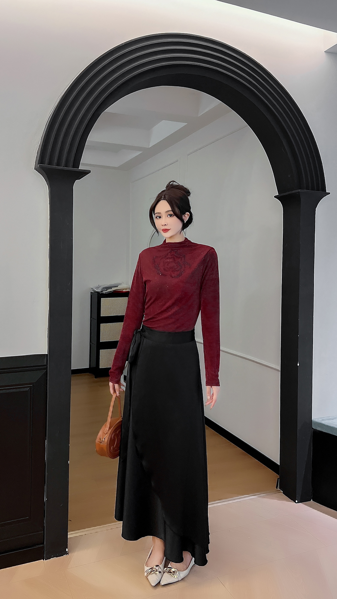 【焱焱家】一片式大裹裙气质高端秋冬款