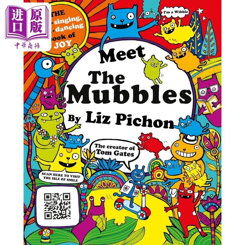 【中商】桥梁漫画 微笑岛上的嘻哈一族 Meet the Mubbles 英文原