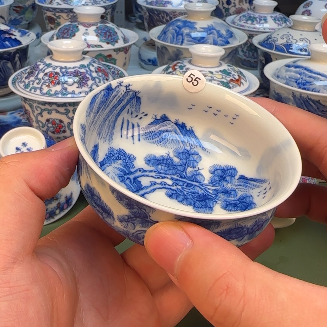 彦祖纯手工手绘茶具55