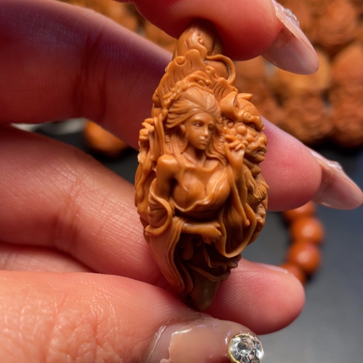 【闪购商品】橄榄核手串/手链美女。