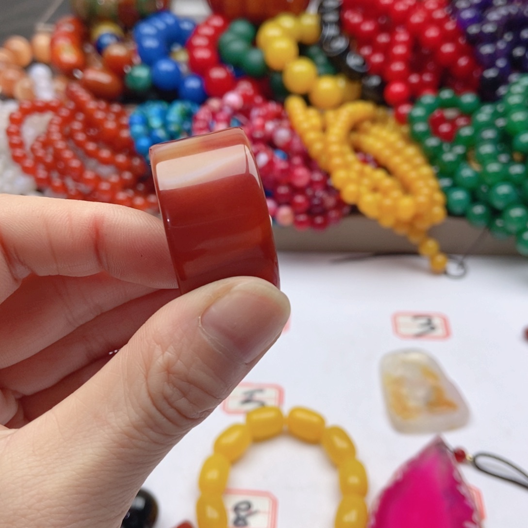 【闪购商品】玛瑙/玉髓手链未镶嵌七*