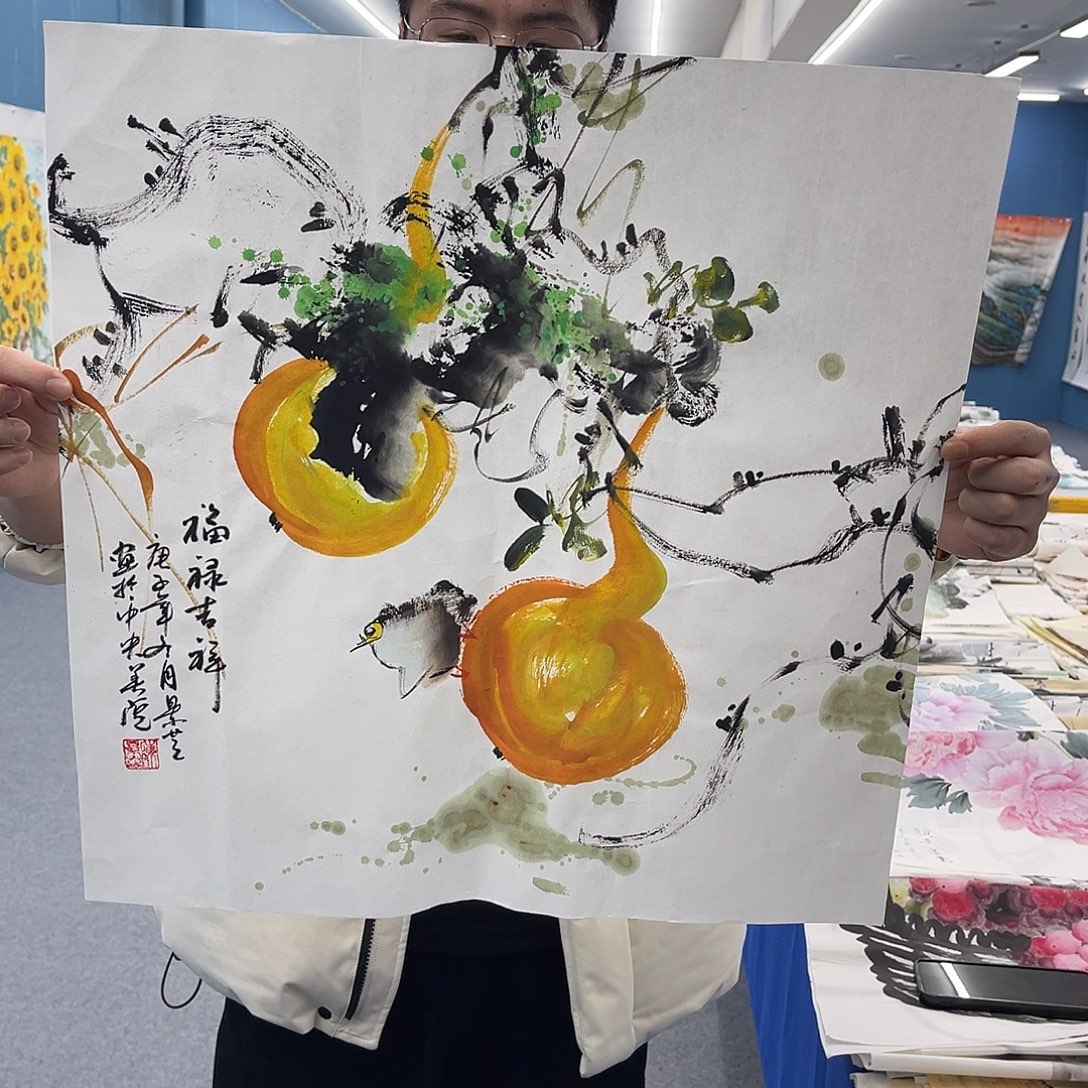 国画纯手绘作品欣赏