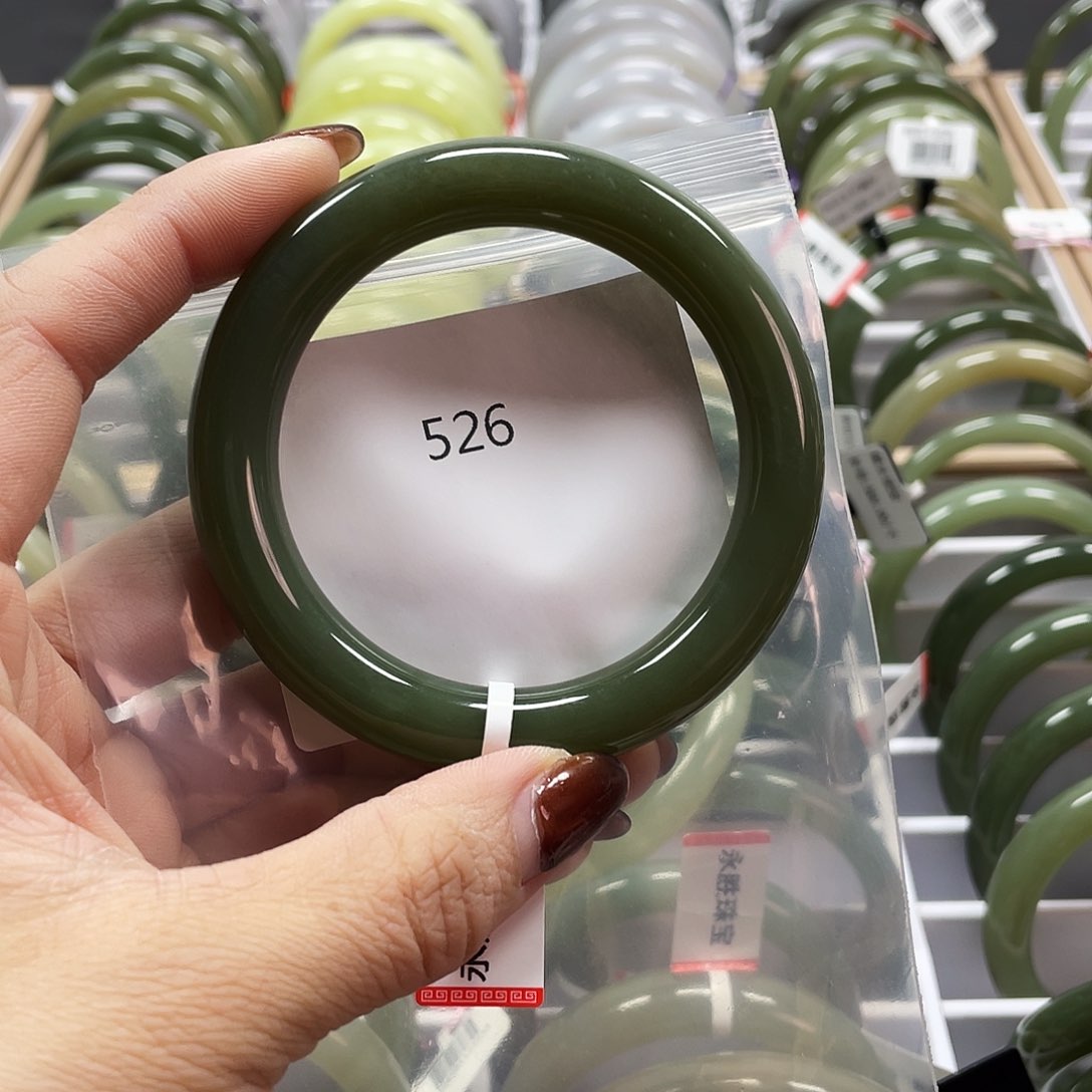 和田玉（糖玉）手镯未镶嵌526-57