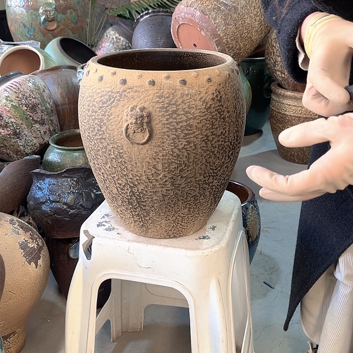 正品口23高30花盆无孔