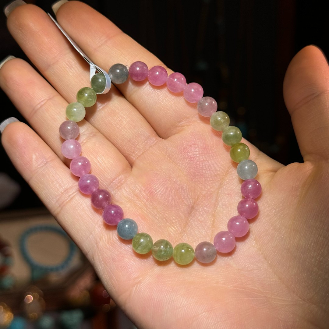 【左边婷姐】碧玺手串（Z1259）