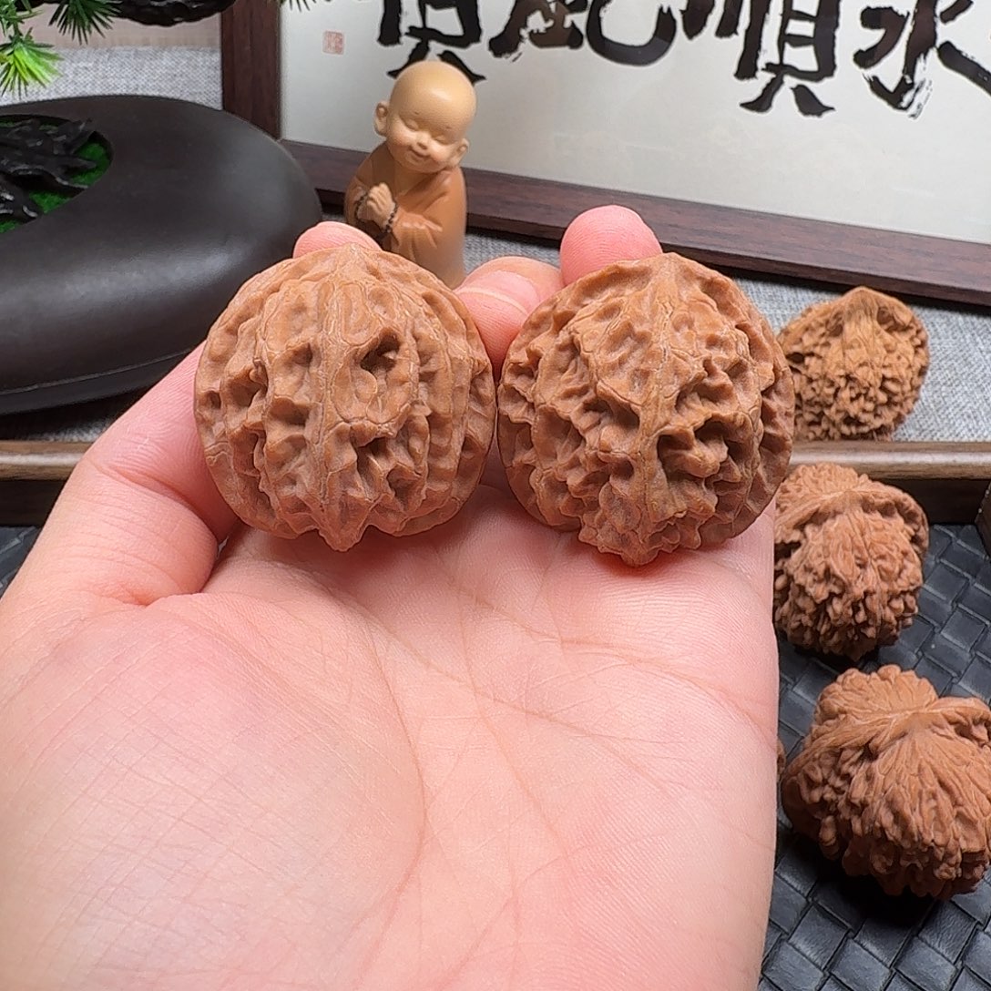把件文玩核桃苹果园37