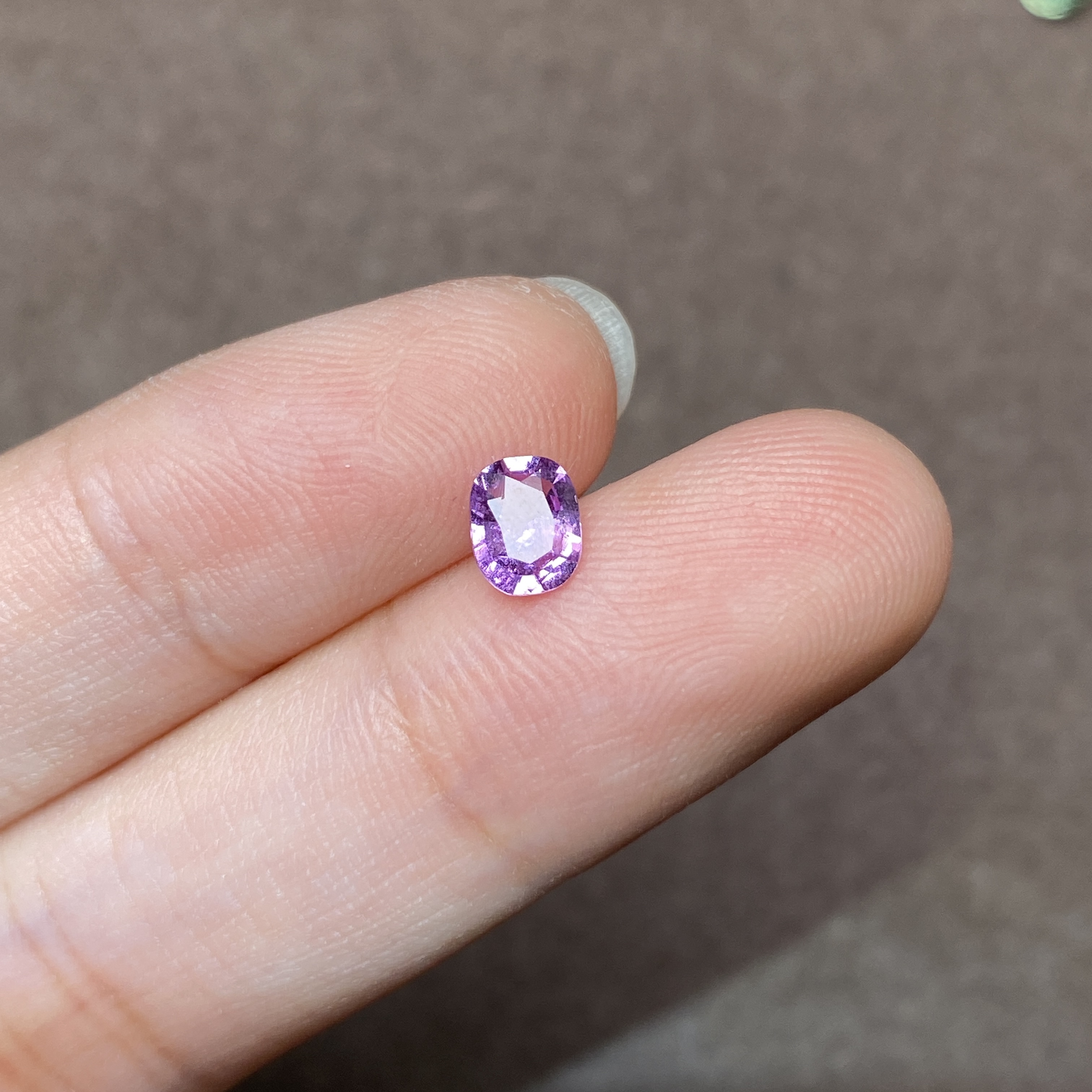 23T2932 无烧粉色蓝宝石 0.59克拉