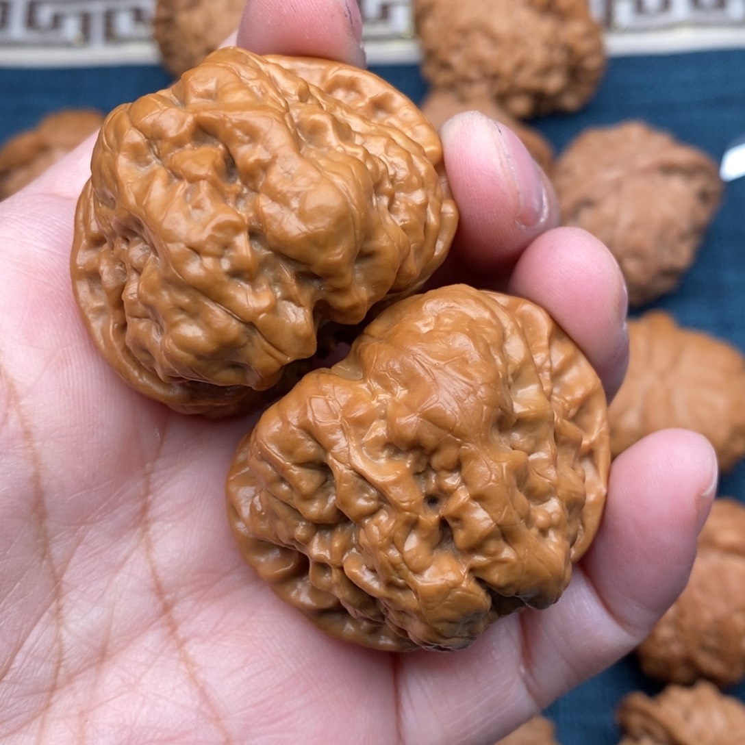 文玩核桃把件老*42毕业肌肉蛙