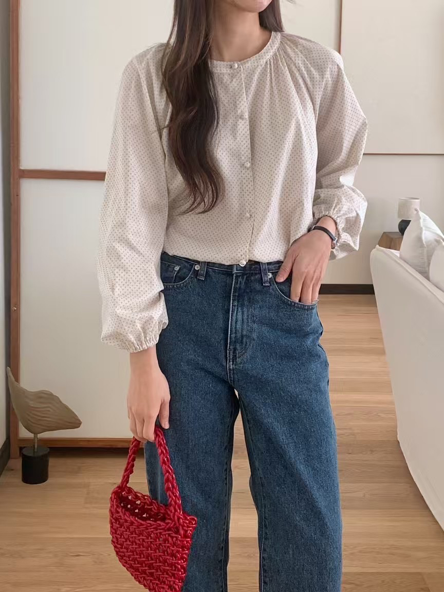 韩国正品现货 板正儿九分小直筒裤