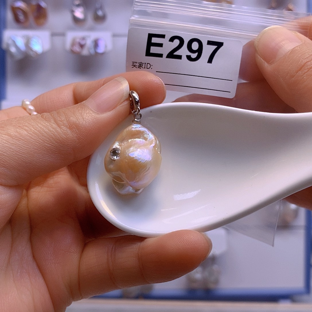 淡水珍珠颈饰银S925镶嵌